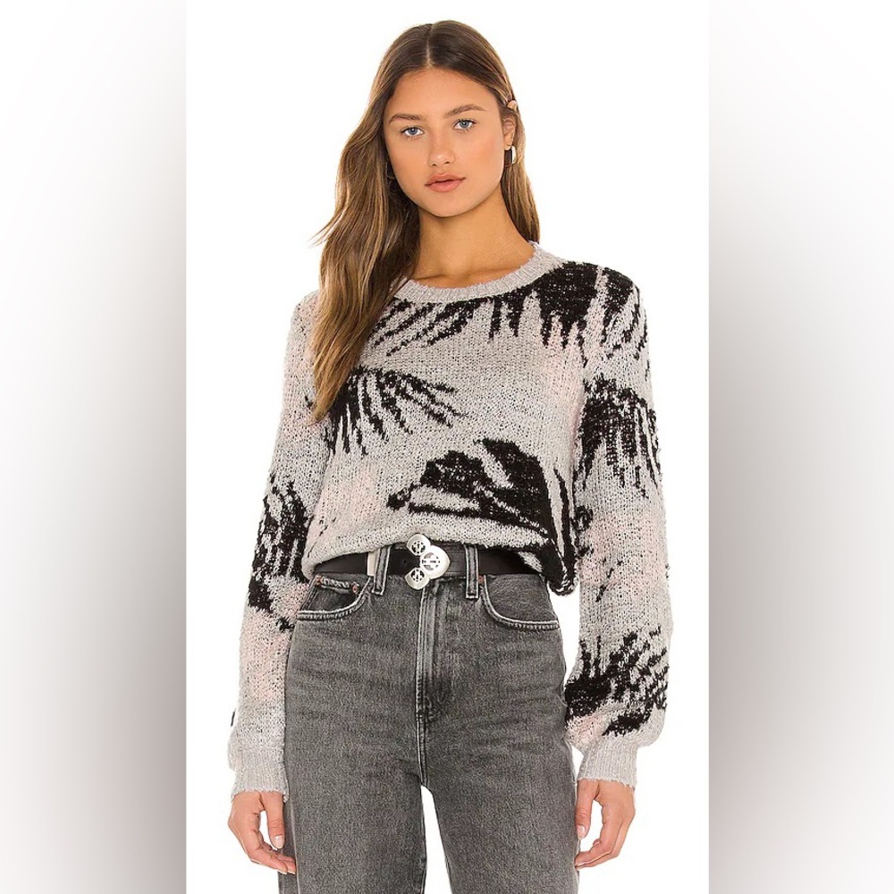 Le Superbe Tropi-Call Pullover Wool Blend New With Tags